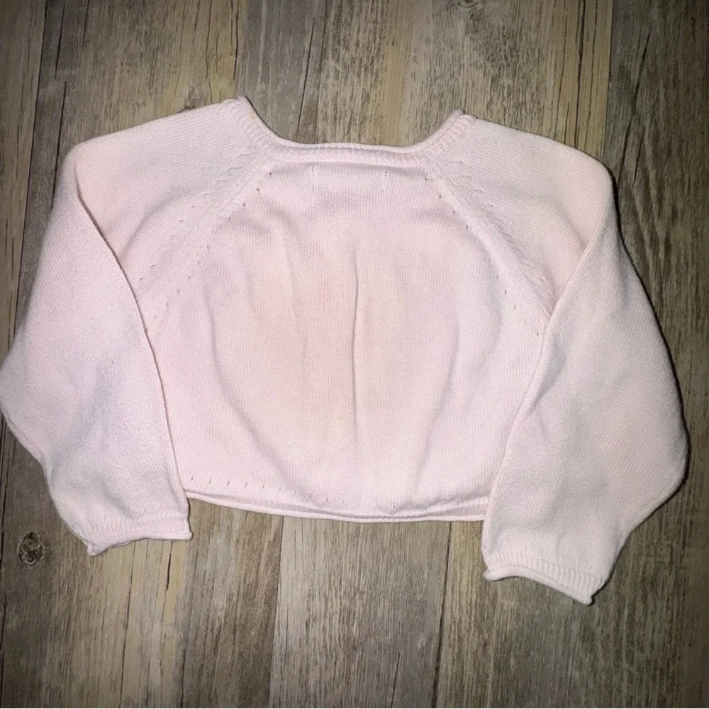 (🆓)*FREE ADD TO BUNDLE* GAP Soft Pink Kids Sweater